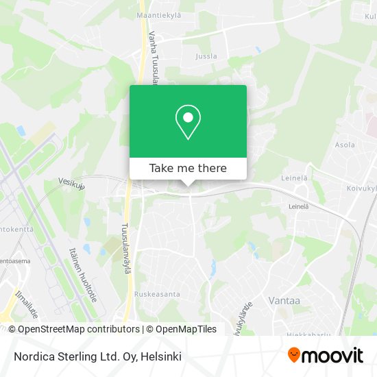 Nordica Sterling Ltd. Oy map