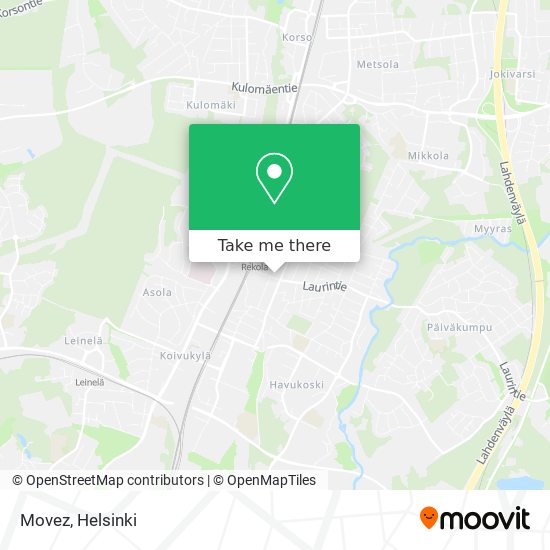 Movez map