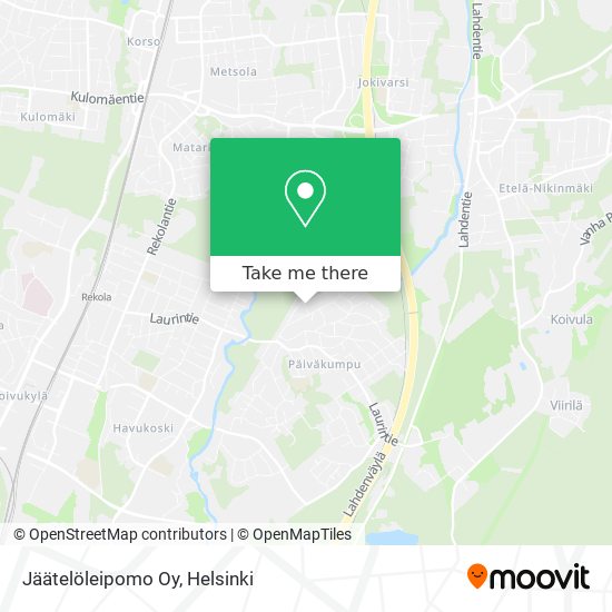 Jäätelöleipomo Oy map