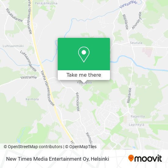 New Times Media Entertainment Oy map