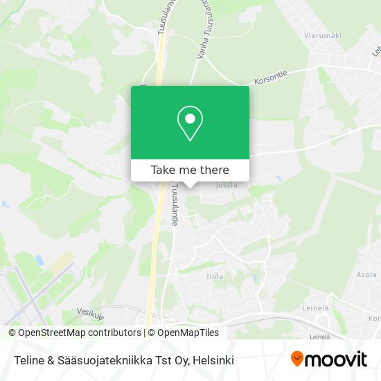 Teline & Sääsuojatekniikka Tst Oy map