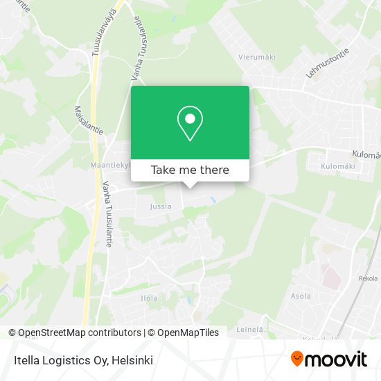 Itella Logistics Oy map