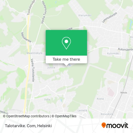 Talotarvike. Com map
