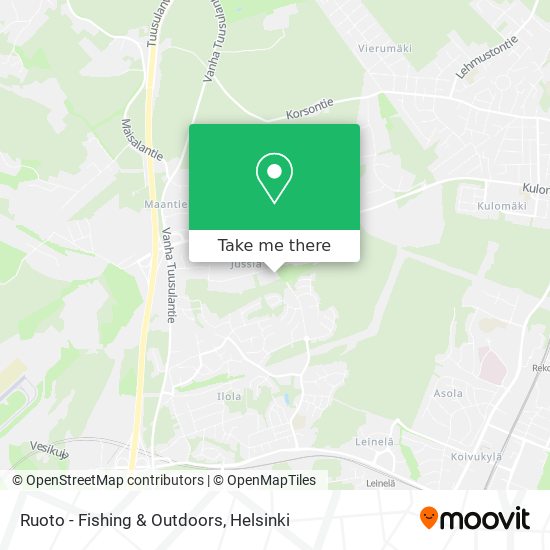 Ruoto - Fishing & Outdoors map