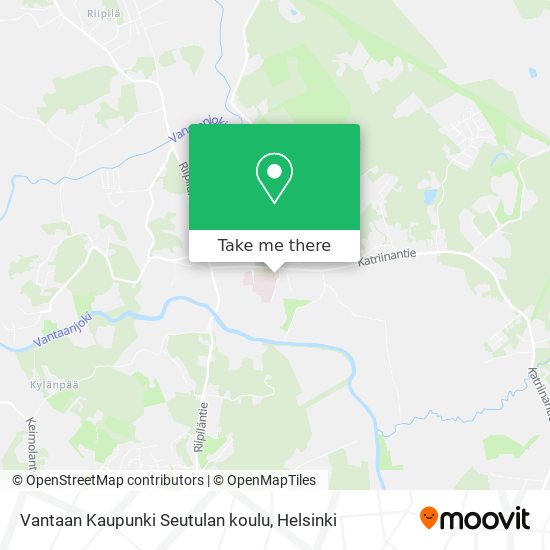 Vantaan Kaupunki Seutulan koulu map