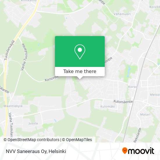 NVV Saneeraus Oy map