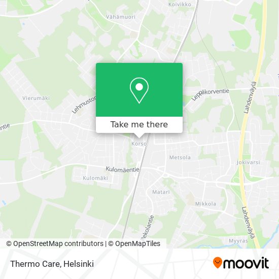 Thermo Care map