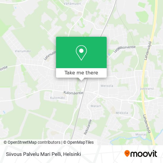 Siivous Palvelu Mari Pelli map