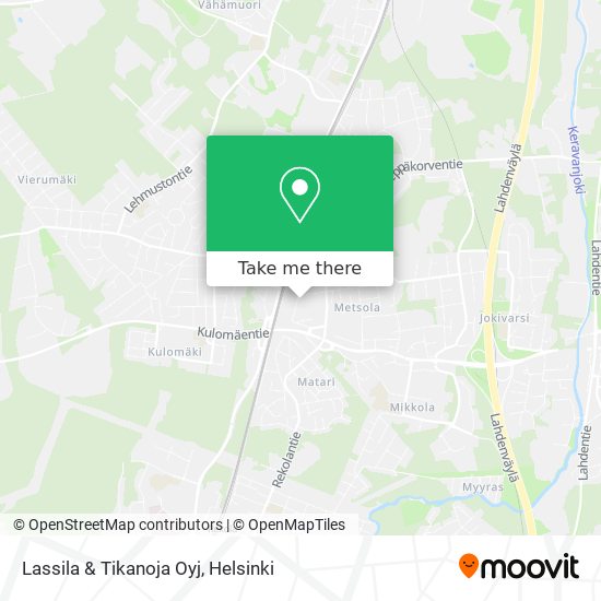 Lassila & Tikanoja Oyj map