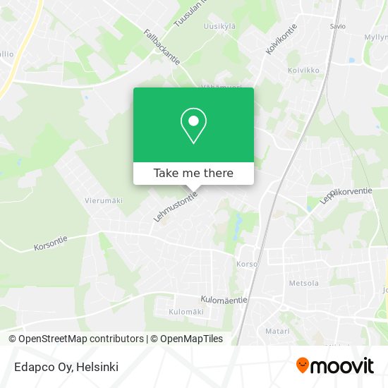 Edapco Oy map