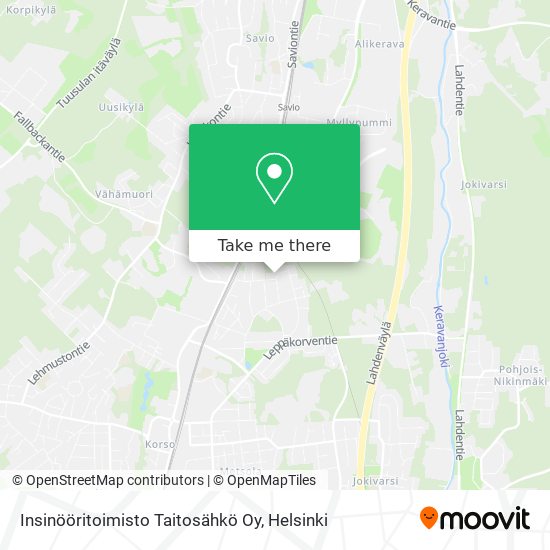 Insinööritoimisto Taitosähkö Oy map