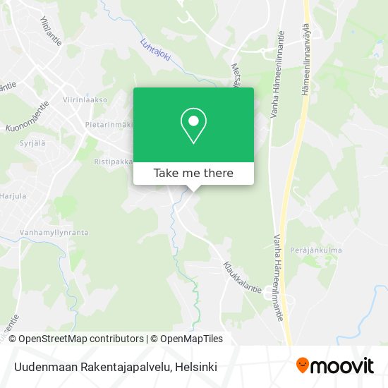 Uudenmaan Rakentajapalvelu map