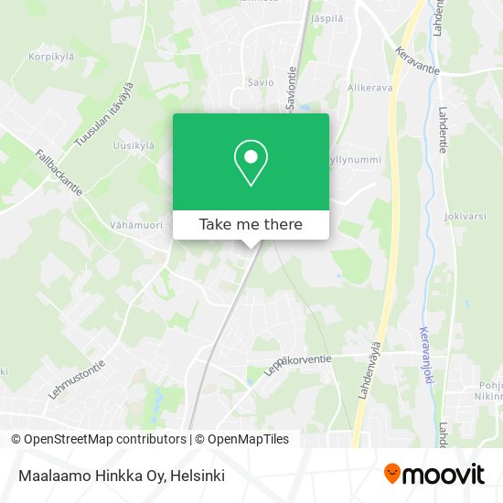 Maalaamo Hinkka Oy map
