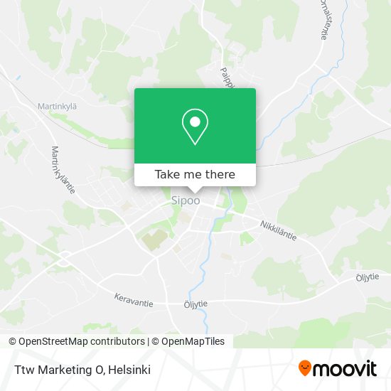 Ttw Marketing O map