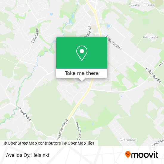 Avelida Oy map