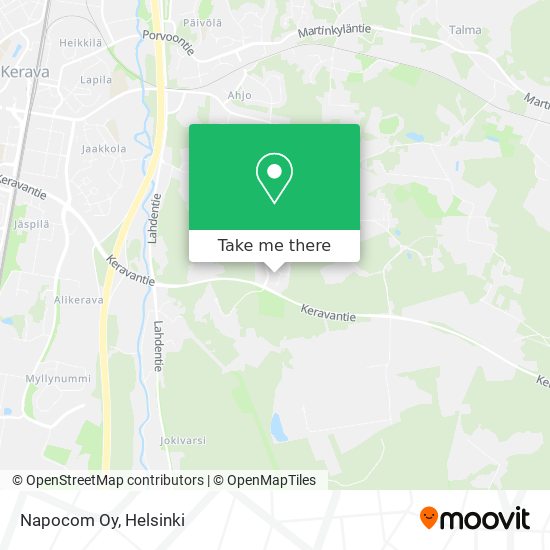 Napocom Oy map