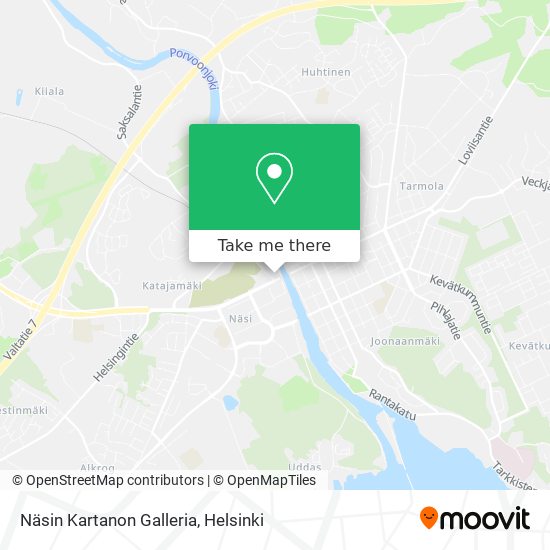 Näsin Kartanon Galleria map