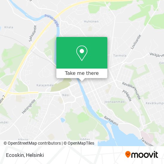 Ecoskin map