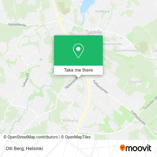 Olli Berg map