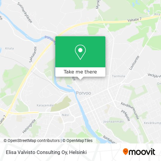 Elisa Valvisto Consulting Oy map
