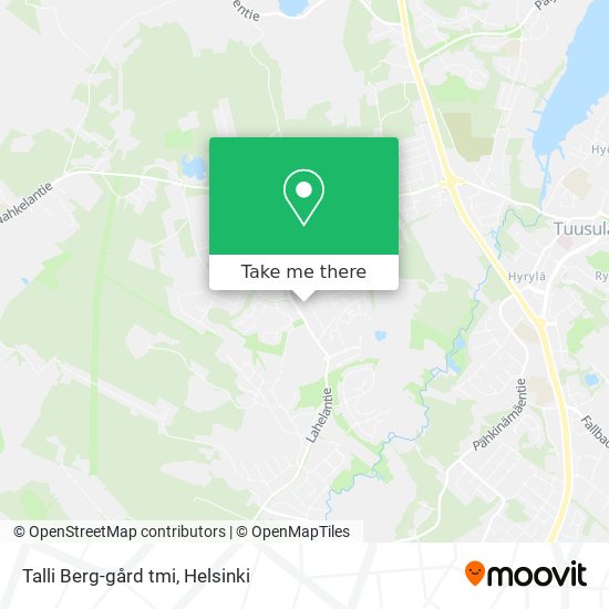 Talli Berg-gård tmi map