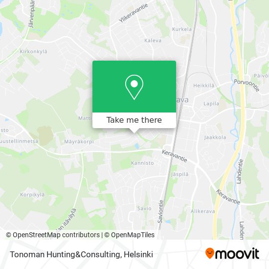 Tonoman Hunting&Consulting map