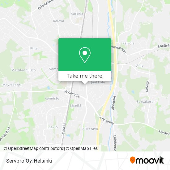 Servpro Oy map