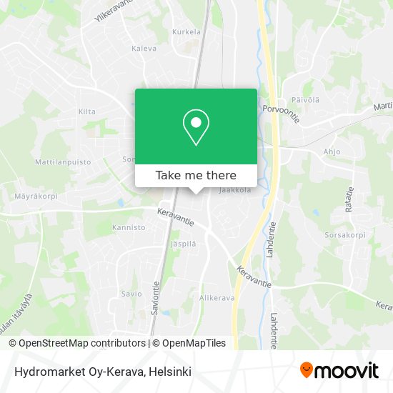 Hydromarket Oy-Kerava map