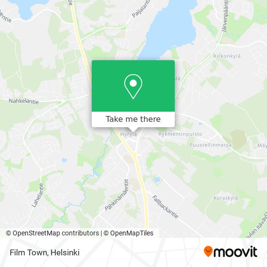 Film Town map