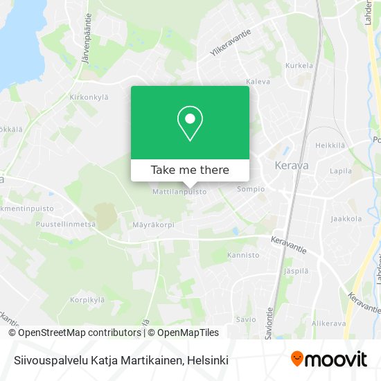 Siivouspalvelu Katja Martikainen map