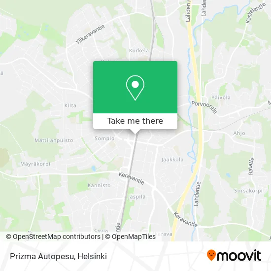 Prizma Car Wash map