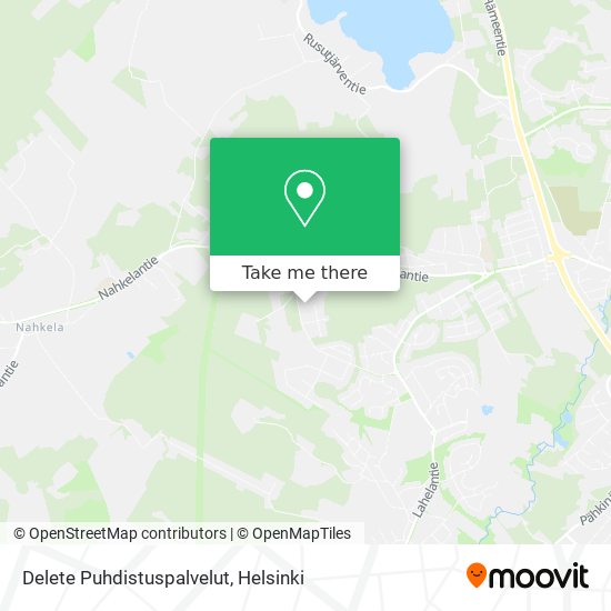 Delete Puhdistuspalvelut map