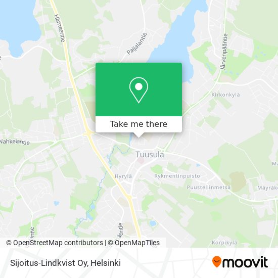Sijoitus-Lindkvist Oy map