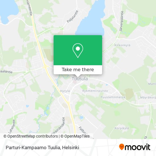 Parturi-Kampaamo Tuulia map