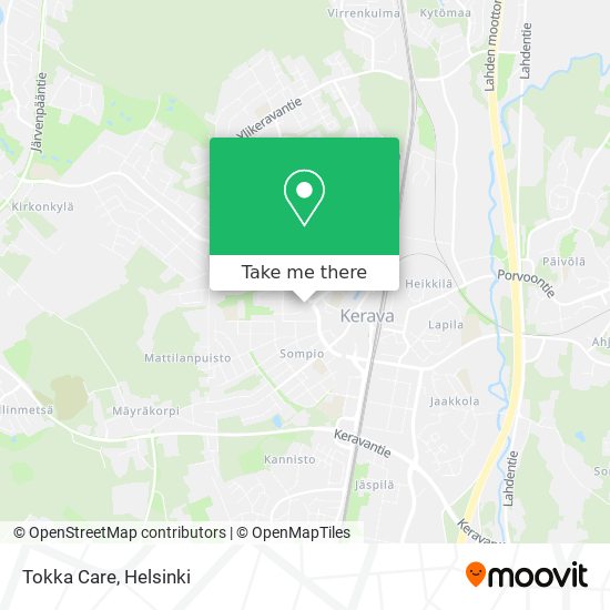 Tokka Care map
