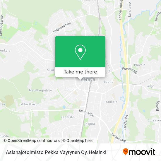 Asianajotoimisto Pekka Väyrynen Oy map
