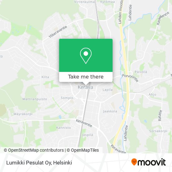 Lumikki Pesulat Oy map