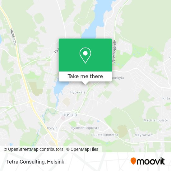 Tetra Consulting map