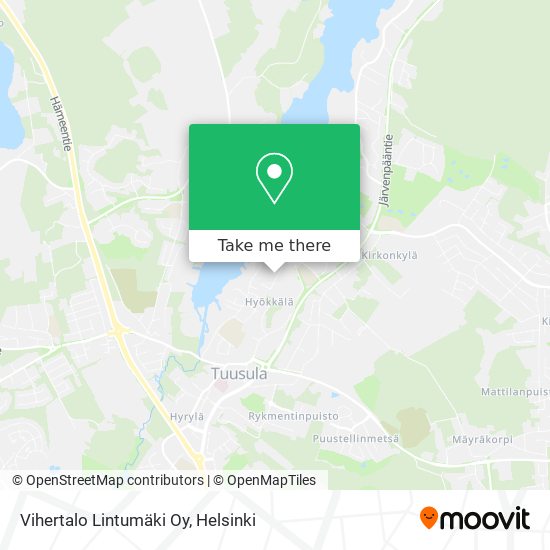 Vihertalo Lintumäki Oy map
