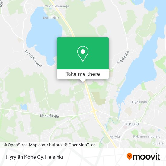 Hyrylän Kone Oy map