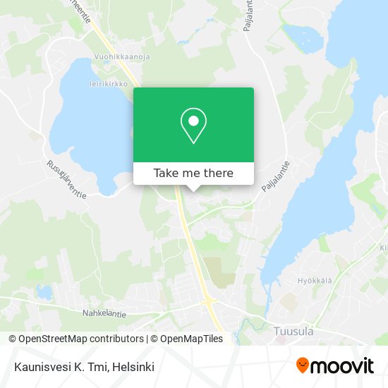 Kaunisvesi K. Tmi map