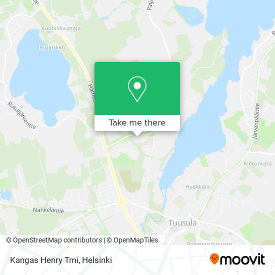 Kangas Henry Tmi map