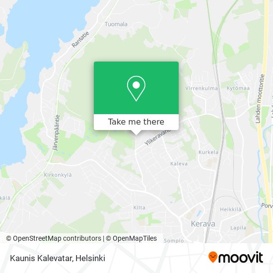 Kaunis Kalevatar map