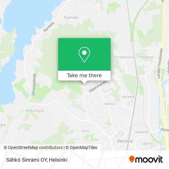 Sähkö Sinrami OY map