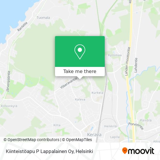 Kiinteistöapu P Lappalainen Oy map