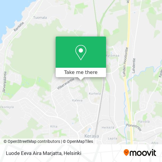 Luode Eeva Aira Marjatta map