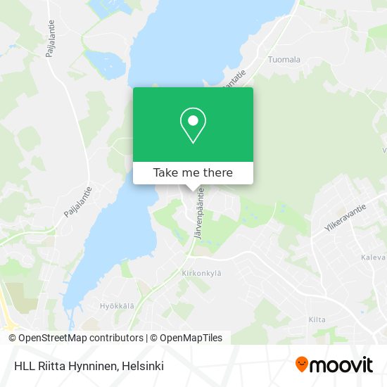 HLL Riitta Hynninen map