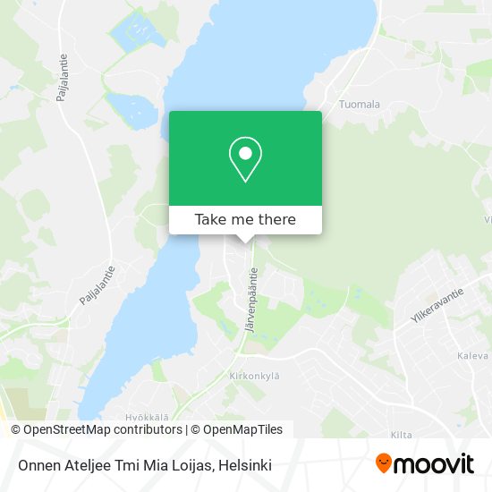 Onnen Ateljee Tmi Mia Loijas map