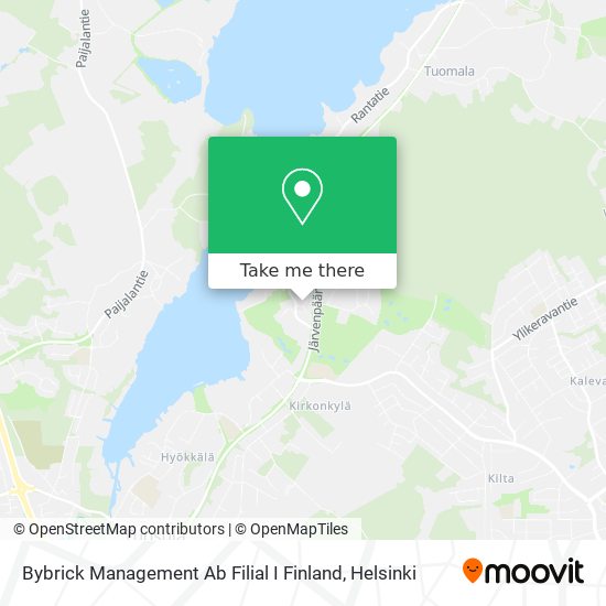 Bybrick Management Ab Filial I Finland map