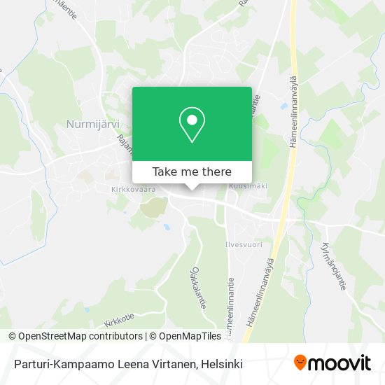 Parturi-Kampaamo Leena Virtanen map